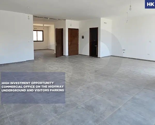 BRAND NEW OFFICE/on the highway/Parking lots available/Rwayset, Sawfar,ALEY