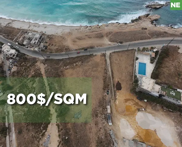 Land for Sale in Kfaraabida – Prime Beachside Location