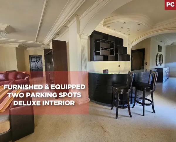 4 balconies, 2 parking, elevator, furnished, Kousba