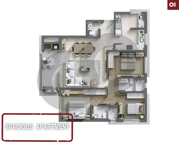200 sqm apartment for Ras Beirut Karakas