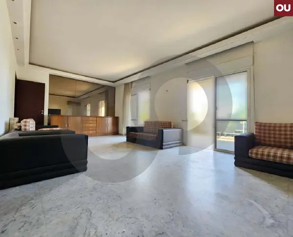 large terrace- quiet area in Qornet El Hamra