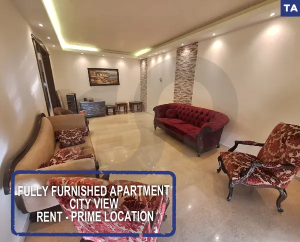 Furnished Apartment -City View- Prime location Bouchrieh