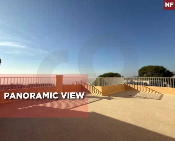 Unobstructed mountain and sea view- BALLOUNEH