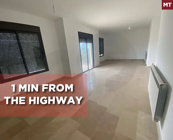well-located just 1 min from the highway Zgharta