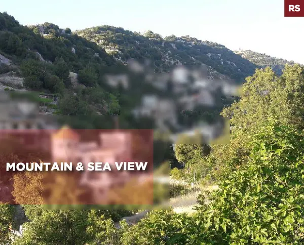 Villa for Sale –Mountain and sea view Raachine, Kesrouane