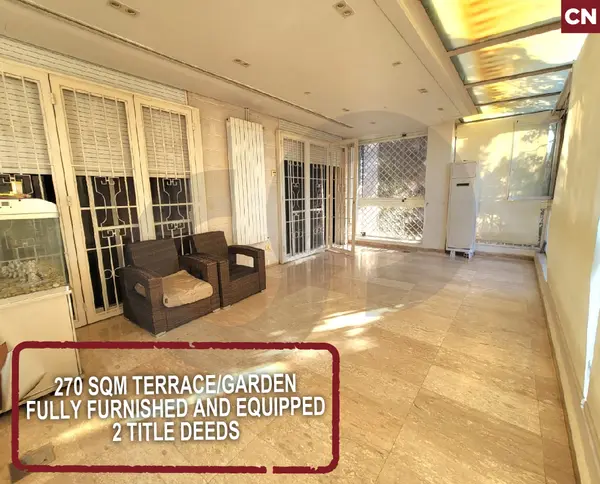 Apartment with Private Gardens & Terrace in Ain Saadeh