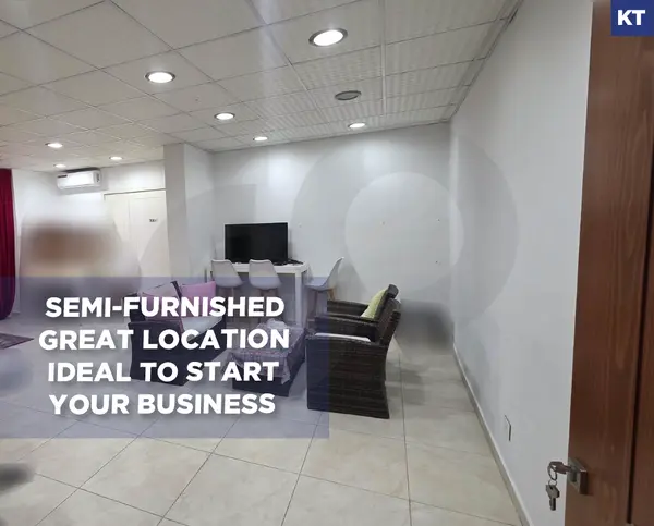 SEMI FURNISHED/GREAT LOCATION/IDEAL TO START YOUR BUSINESS/MTAYLEB-METN