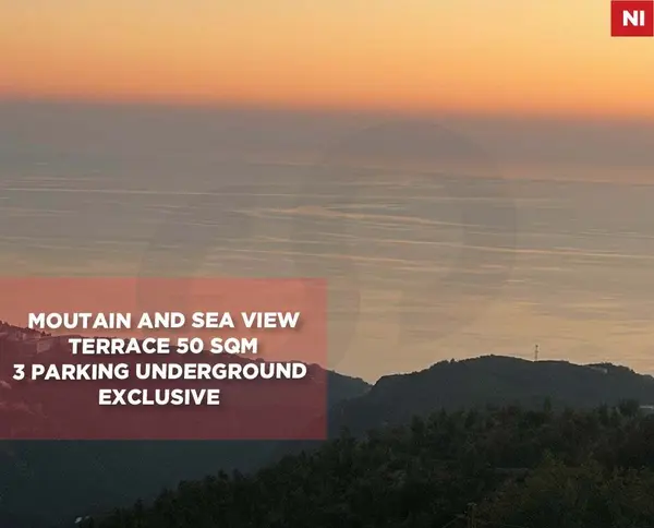 EXCLUSIVE mountain and sea view TERRACE jbeil, blat