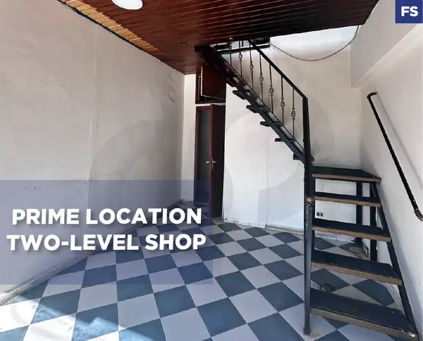Prime location, Two-level shop, Zouk Mikael