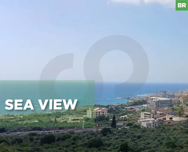 sea view ,prime land in Batroun Kfaraabida