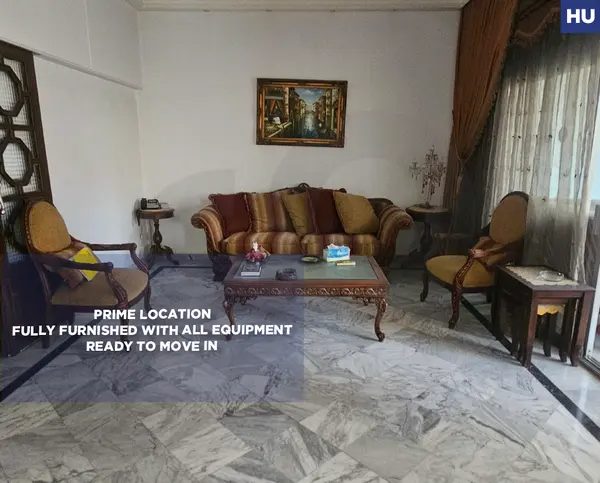 PRIME LOCATIONFURNISHED APARTMENT FOR RENT, BIR HASSAN - BEIRUT