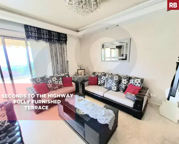 FULLY FURNISHED, TERRACE, AAMCHIT-JBEIL