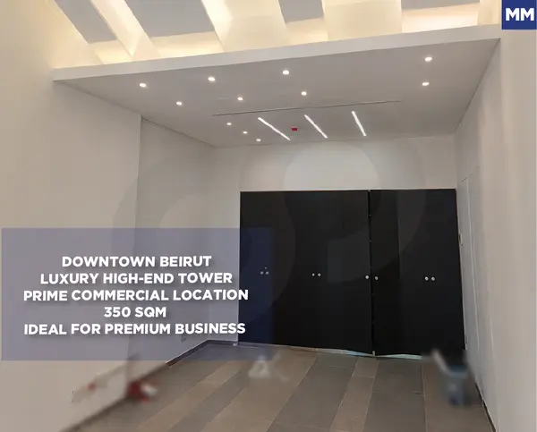 High-End Tower/Prime Commercial Location/DOWNTOWN-BEIRUT