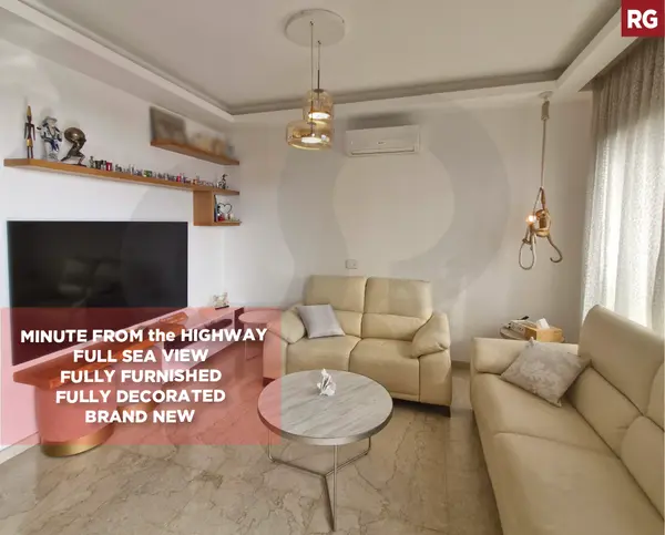 FULLY FURNISHED, FULL SEA VIEW, JBEIL