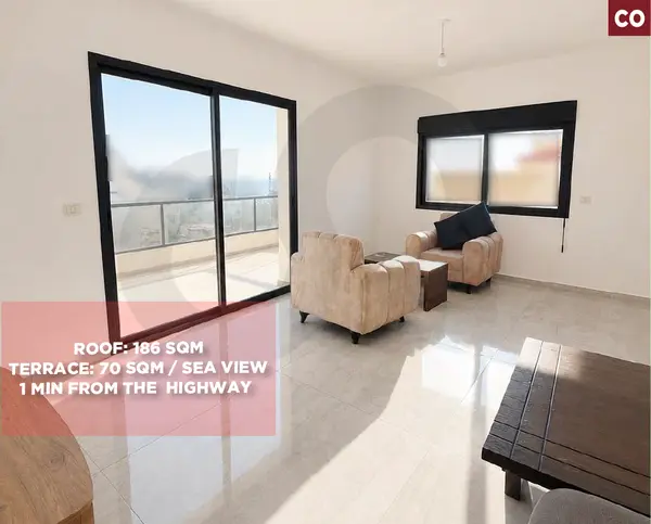 BRAND NEW, SEA VIEW, TERRACE, BOUAR-KESEROUAN