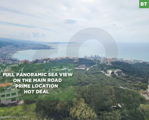 HOT DEAL, FULL PANORAMIC SEA VIEW, ADMA-KESEROUAN
