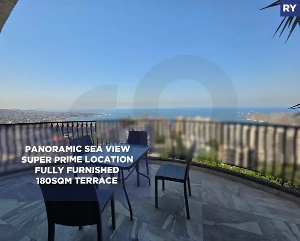 FULLY FURNISHED TRIPLEX / PANORAMIC SEA VIEW / SAHEL ALMA-KESEROUAN