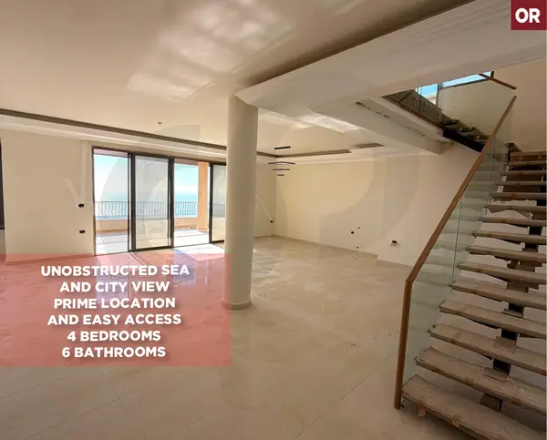 PANORAMIC SEA AND CITY VIEW / DUPLEX / DEIR QOUBEL-ALEY