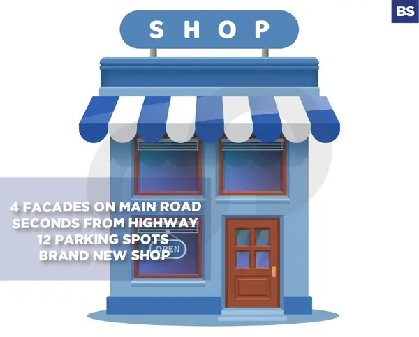 COMMERCIAL SHOP FOR RENT / PRIME LOCATION / ZALKA-METN