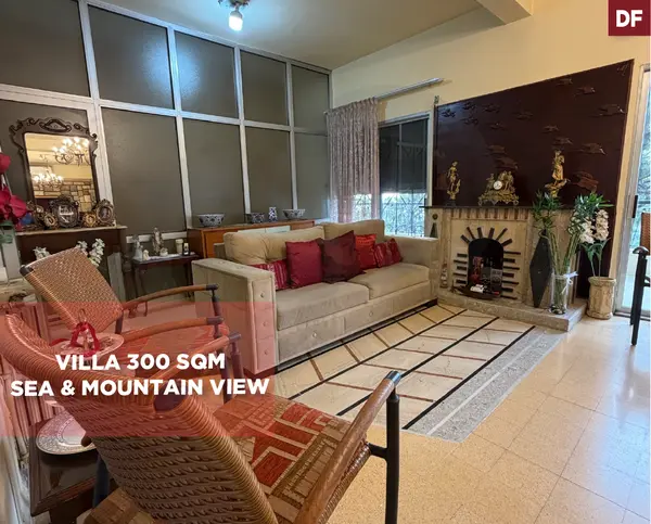 SEA AND MOUNTAIN VIEW / VILLA FOR SALE / NACCACHE-METN