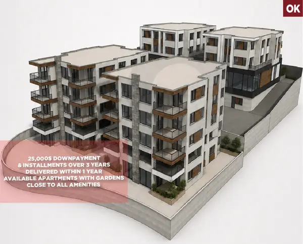 25,000$ Downpayment & Installments over 3 years/Delivered in 1 year/SAWFAR-ALEY