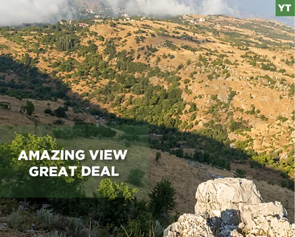 AMAZING VIEW / GREAT DEAL / LAND FOR SALE / HADATH EL JEBBEH-BECHARRE