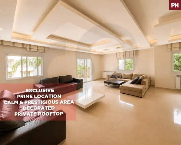 Prime Beit Mery – METN | Decorated Apartment / Rooftop & Partial View