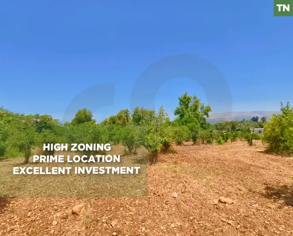 1,100 SQM Land in Zgharta | | 30/90 High Zoning | Flat | $187,000