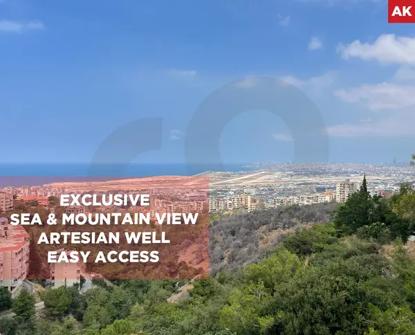 Exclusive/Sea & mountain view/Aley/Bchamoun al maderes