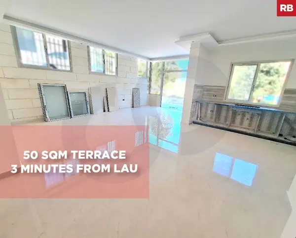 50 sqm Terrace/Brand-new/3 minutes from LAU/Jbeil/Blat