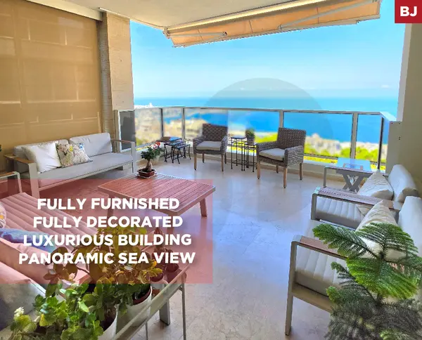 Fully furnished/Panoramic sea view/Keserouan/Sahel Alma