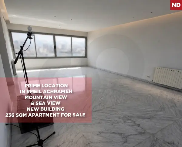 Prime Location/Mountain View & Sea View/Beirut/Achrafieh-/Rmeil