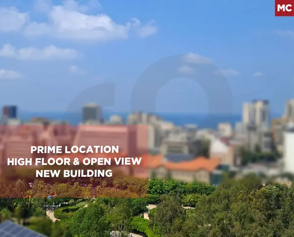 Prime Location/High Floor & Open View/Beirut/Sanayeh
