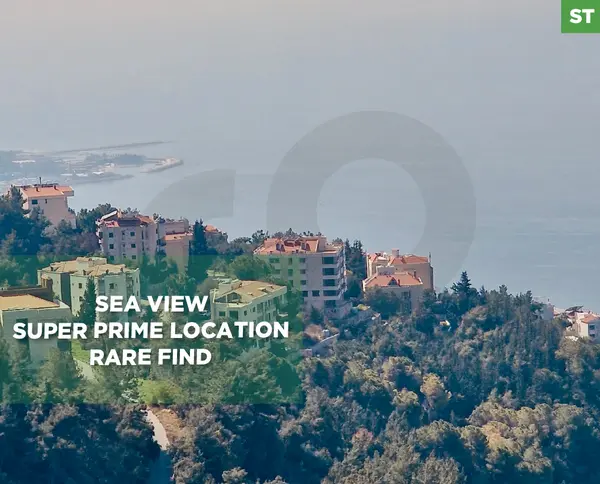 SUPER PRIME LOCATION/SEA VIEW/RARE FIND/Keserouan/Ghazir