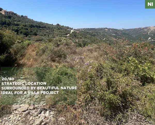 Premium land/peaceful setting/easy access/spacious topography/Chamat, Jbeil