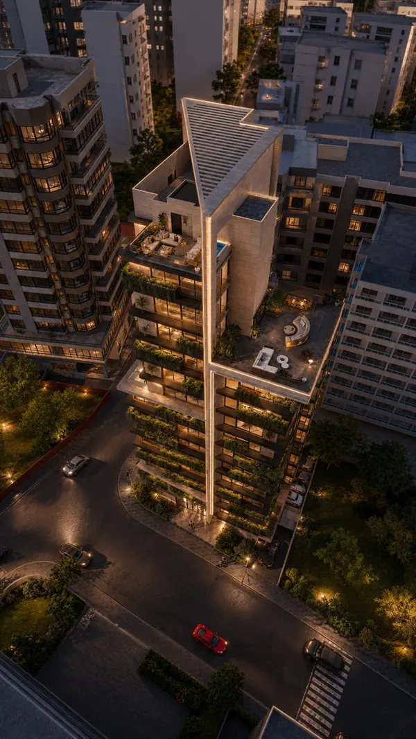 Raouche Tower 1 — 3 Bedrooms, 210 m²