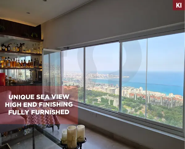 FULLY FURNISHED / UNIQUE SEA VIEW / SAHEL ALMA-KESEROUAN