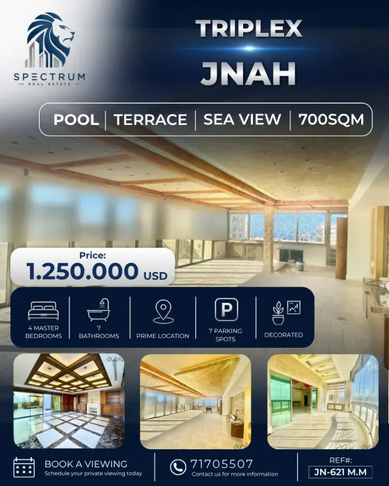 Triplex For Sale In Jnah