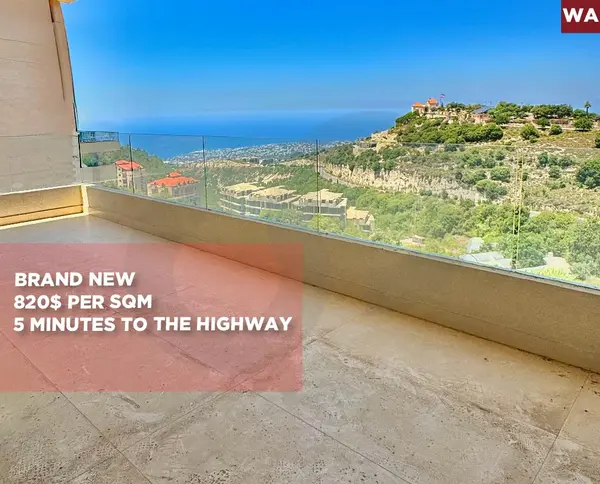 SEA AND MOUNTAIN VIEW / PRIME LOCATION / HBOUB-JBEIL