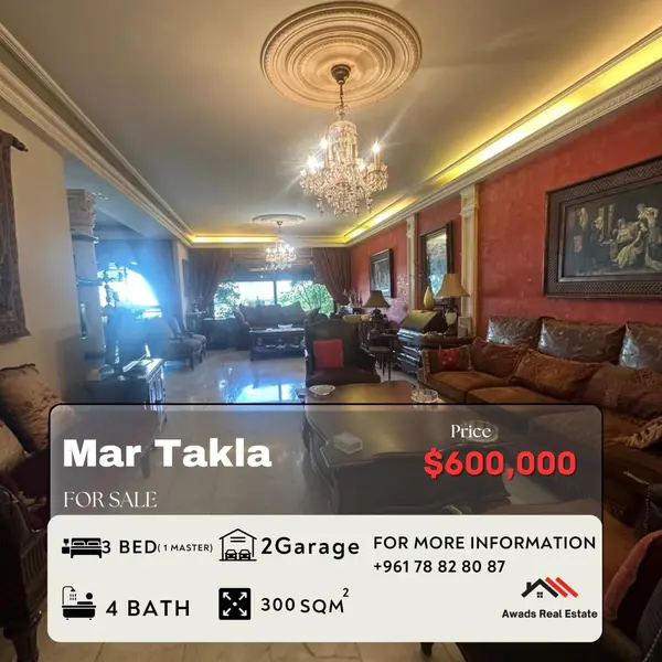 Apartment for Sale in Mar Takla