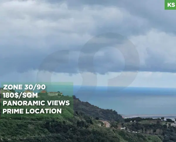 LAND/ Bsaba,Baabda /sea view/Prime location
