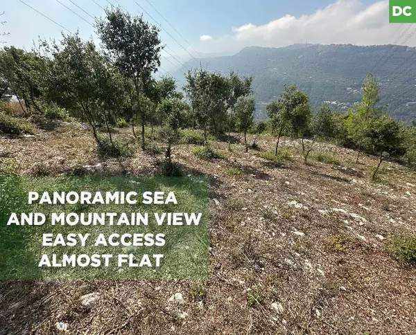 Prime Land for Sale panoramic sea and mountain view/Almost flat/ Fatreh, Jbeil