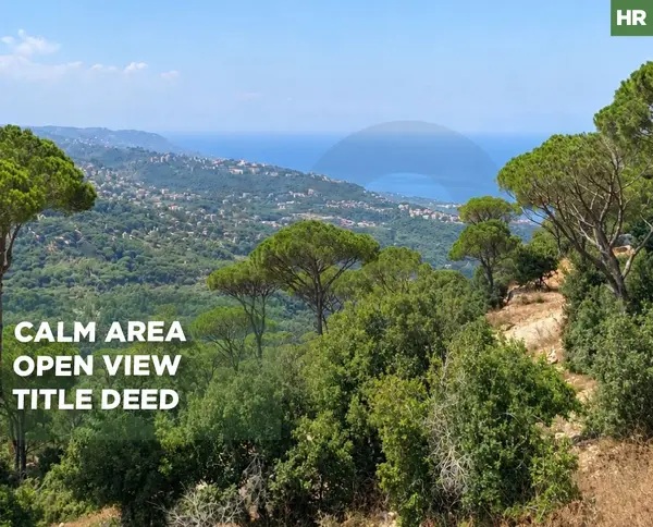 wonderful 1405 sqm Land/Sea- Mountain view/easy access/ Ras El Maten ,METN