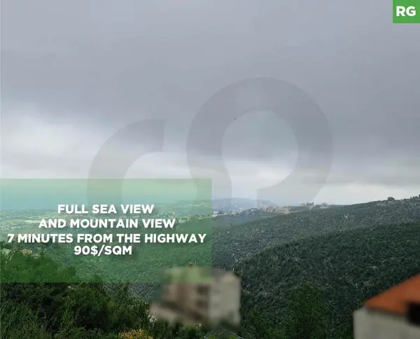 SEA AND MOUNTAIN VIEW, LAND FOR SALE, RAS OSTA-JBEIL