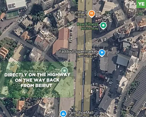 prime location, On the highway , Jounieh