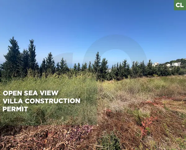 1,000 sqm land/30/60 building ratio/sea view/excellent opportunity/EDDEH,JBEIL