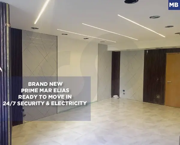 Brand-New Office for Rent in Mar Elias | 52 SQM | Move-In Ready