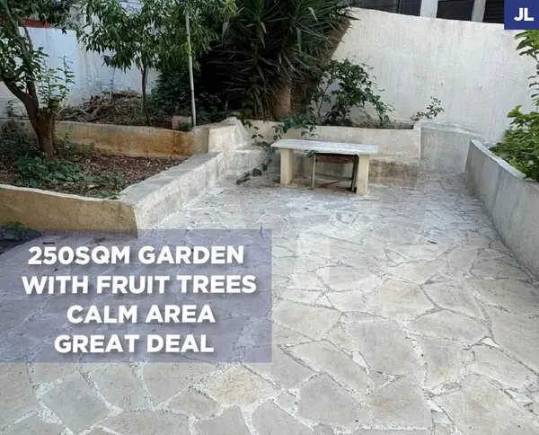 250sqm Garden with fruit trees/ Calm area / Great deal In Haret Sakher