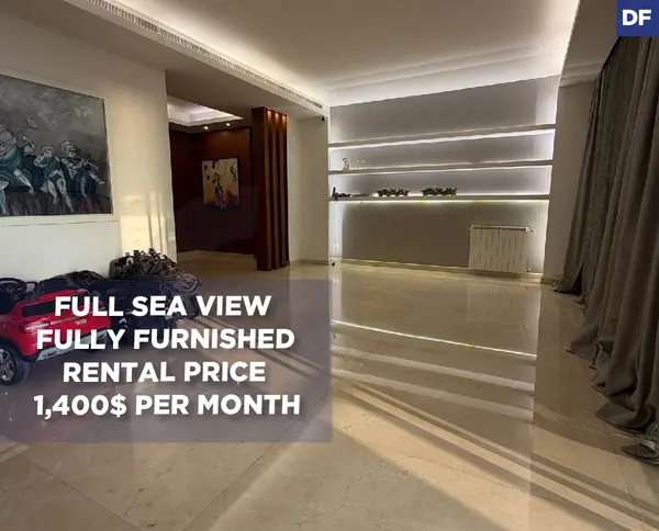 RENTAL DEAL/Fully Furnished apartment/Full Sea view/Fully decorated/RABWEH,METN
