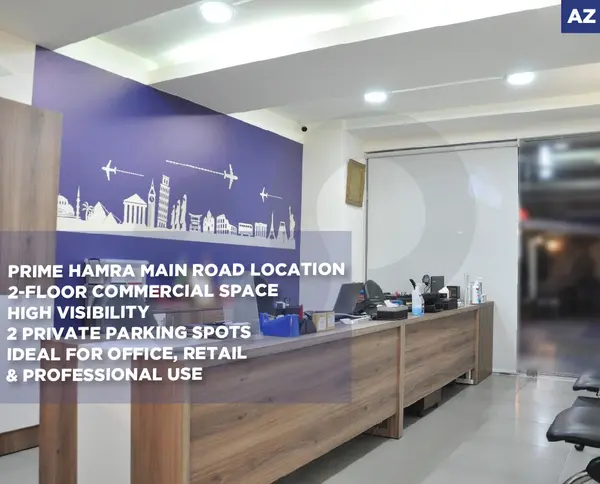 well-located/commercial space/excellent visibility/two floors/HAMRA,BEIRUT